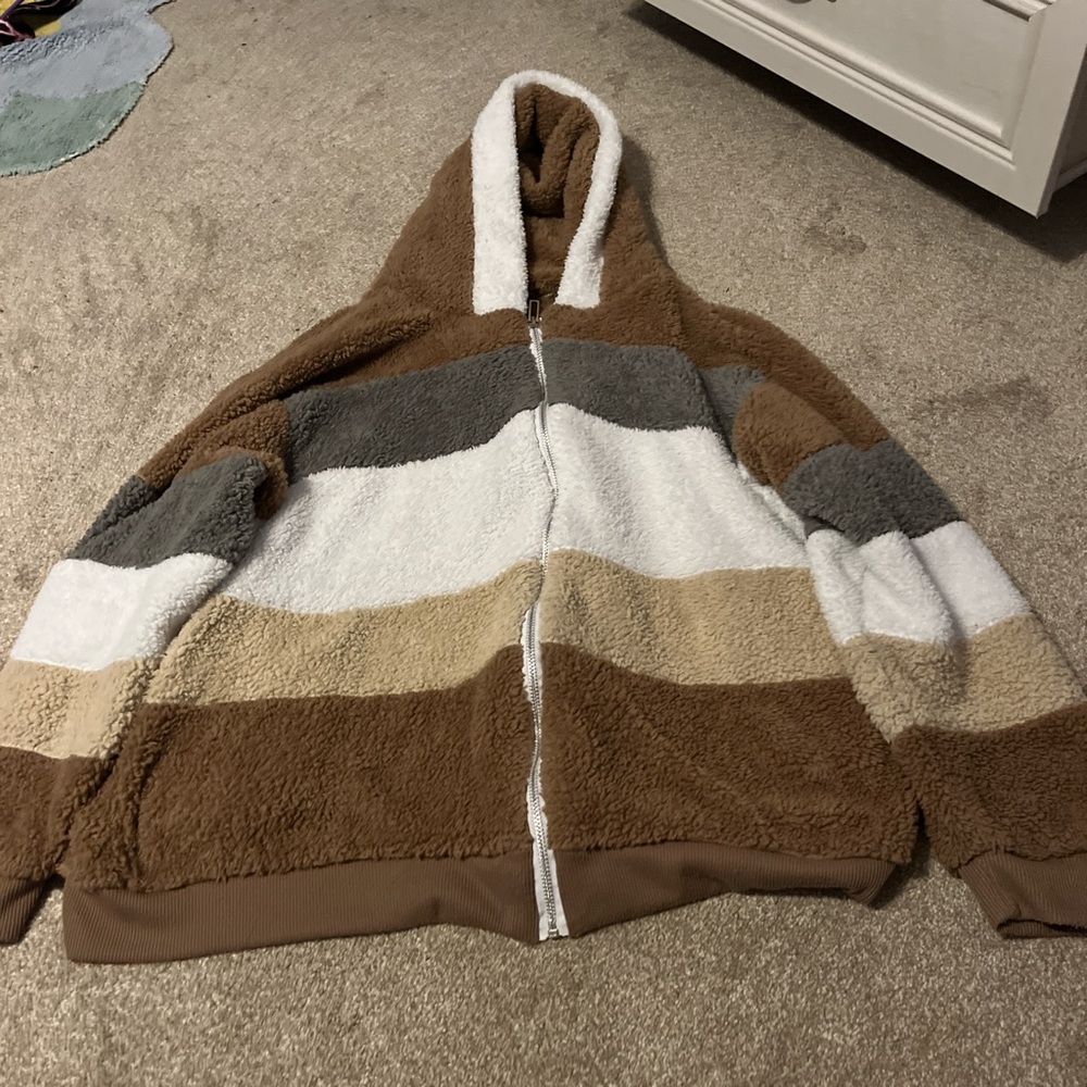 zip up winter hoodie